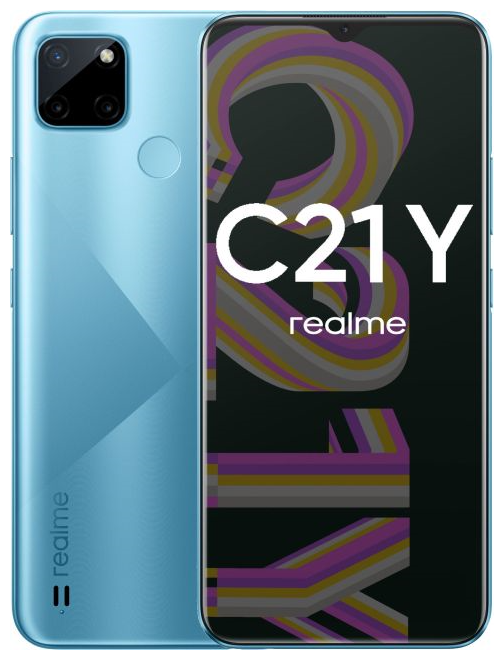 картинка Realme C21Y 4/64GB голубой (RU) от магазина Симпатия