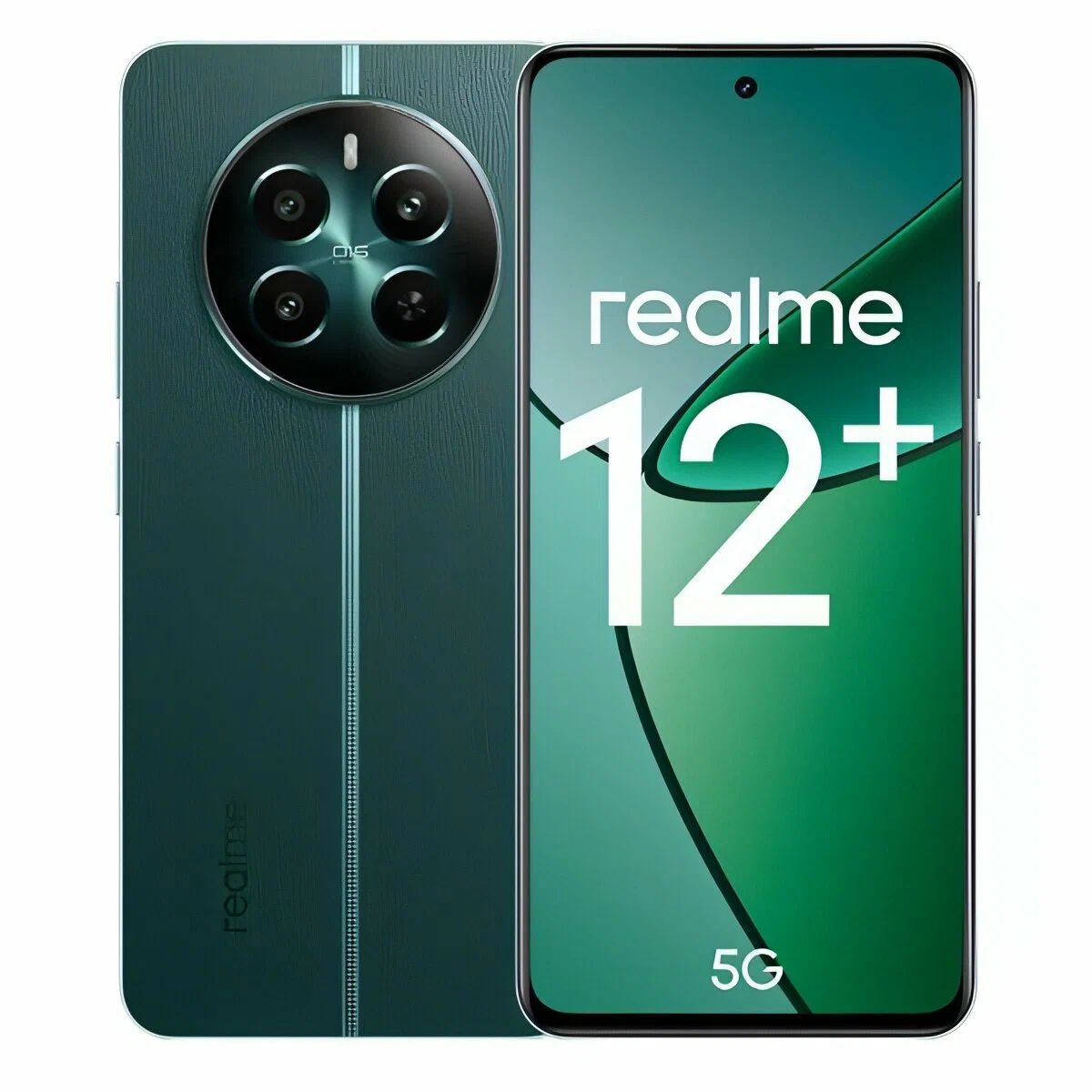 картинка realme 12+ 5G 8/256 ГБ RU, 2 nano SIM, зеленый малахит от магазина Симпатия